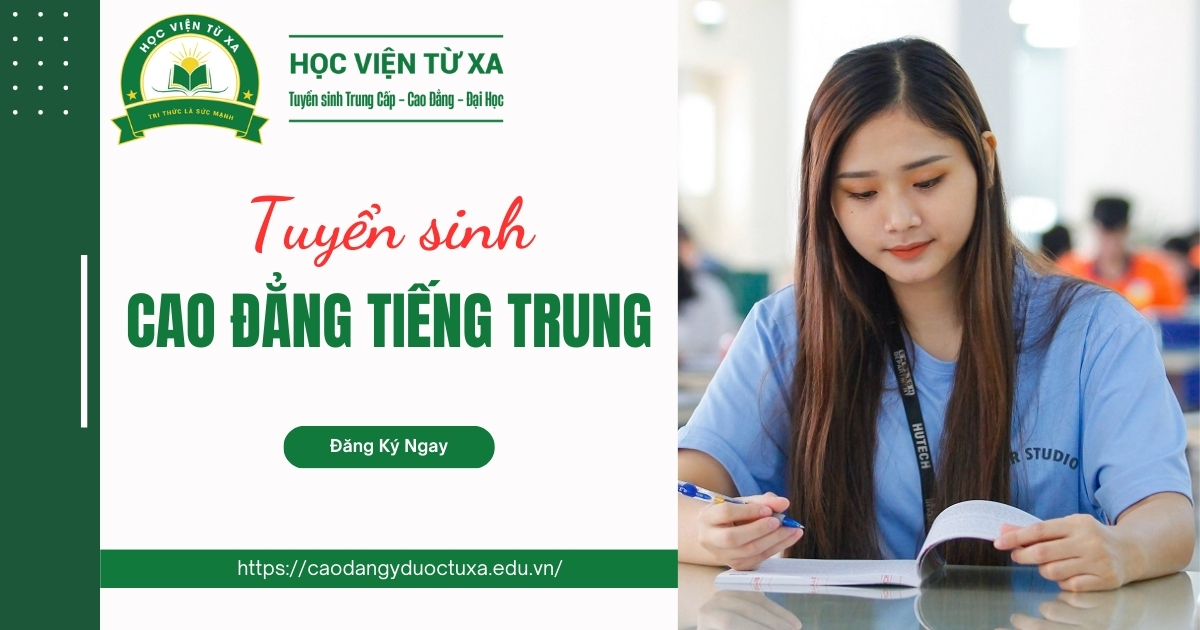 Tuyển sinh Cao đẳng Tiếng Trung