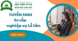 Chương trình đào tạo Sơ cấp nghiệp vụ Lễ tân - Ngành nghề có cơ hội việc làm hấp dẫn