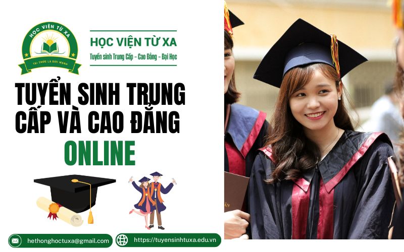 Học Trung cấp và Cao đẳng online - Nhận bằng chính quy - Học phí ưu đãi