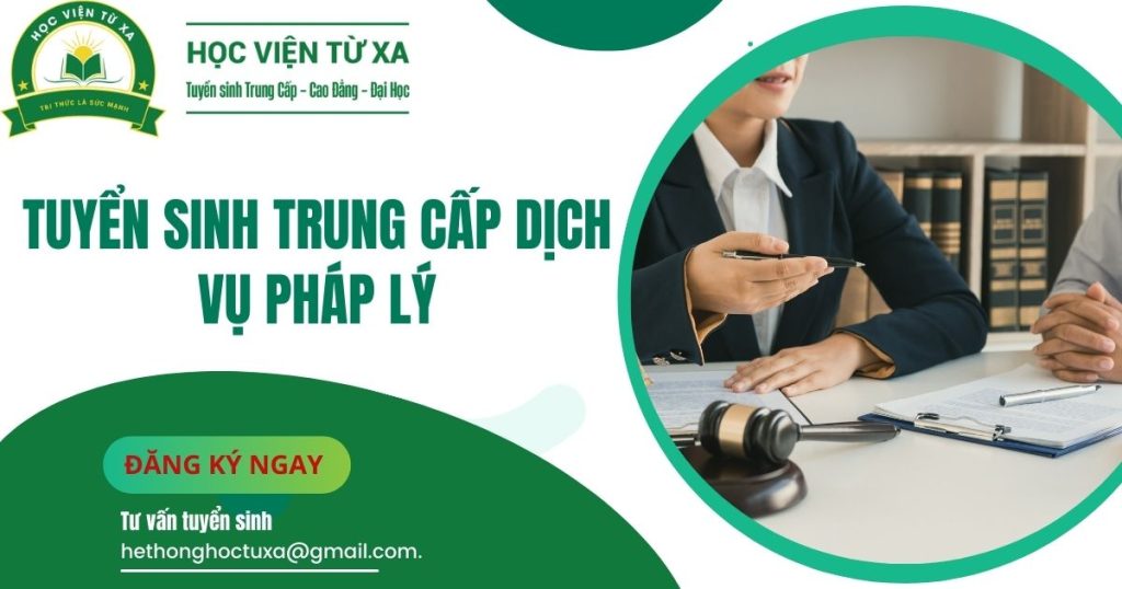 trung cấp dịch vụ pháp lý