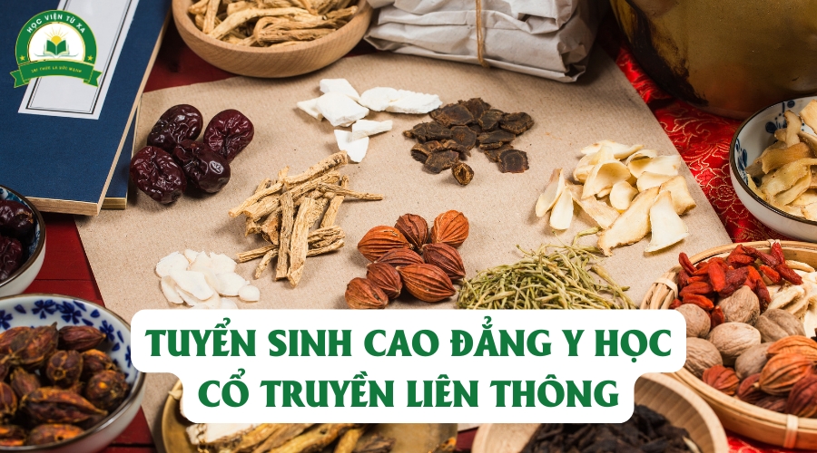 Tuyển sinh Cao đẳng Y học cổ truyền liên thông