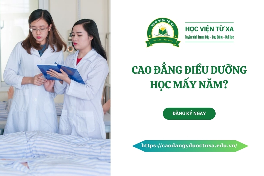 Cao đẳng Điều Dưỡng học mấy năm?