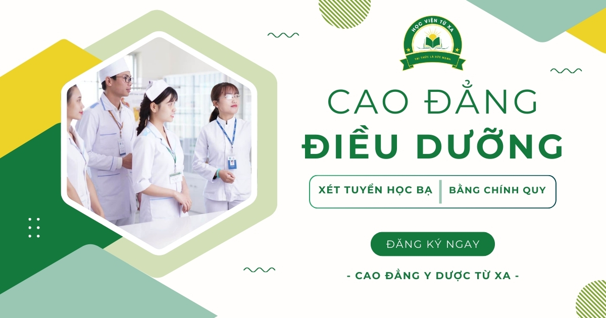 Tuyển sinh Cao đẳng Điều dưỡng vừa học vừa làm