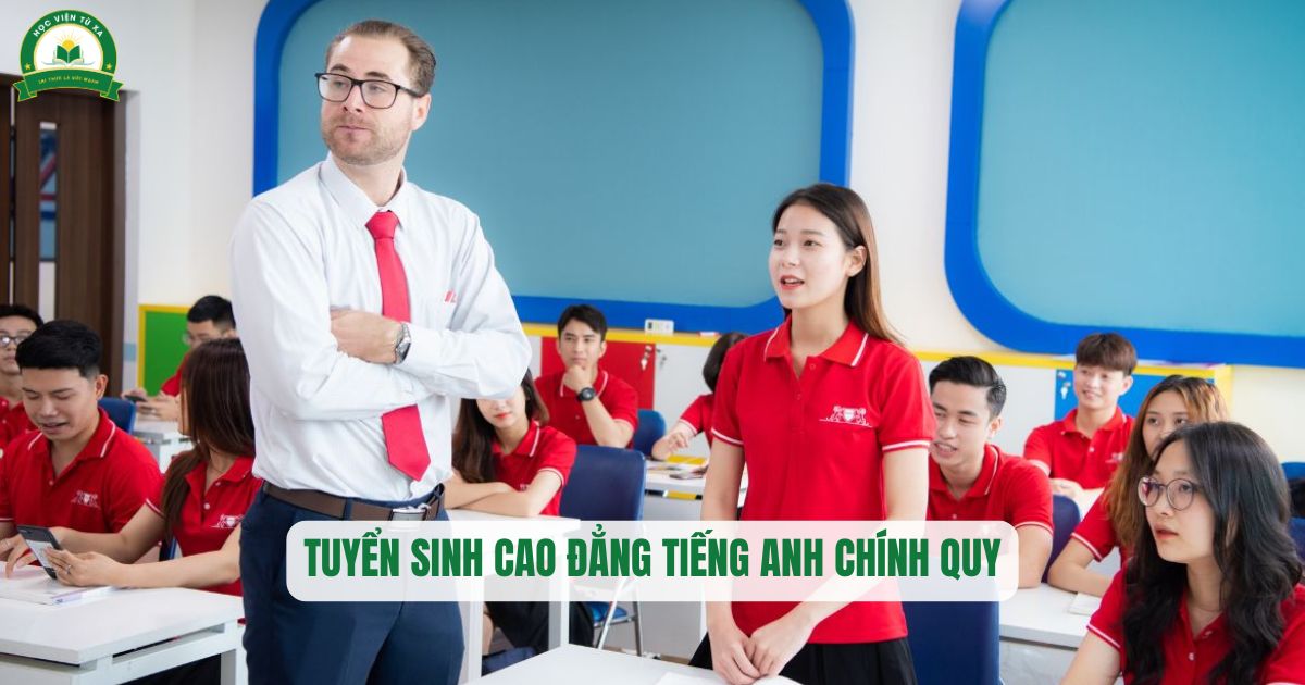 Tuyển sinh Cao đẳng Tiếng Anh chính quy