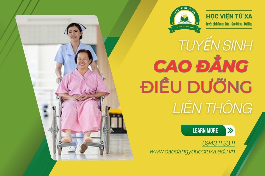 Tuyển sinh Cao đẳng Điều Dưỡng liên thông