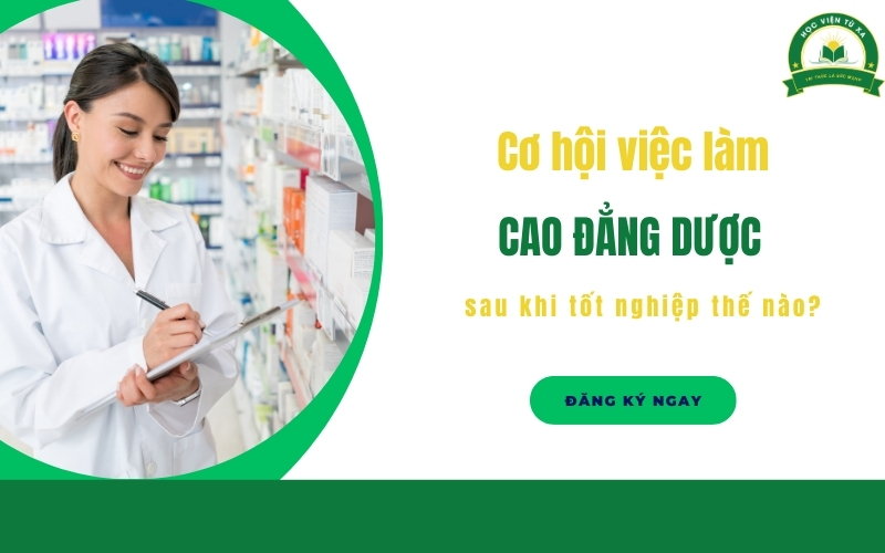 Cơ hội việc làm Cao đẳng Dược sau khi tốt nghiệp thế nào