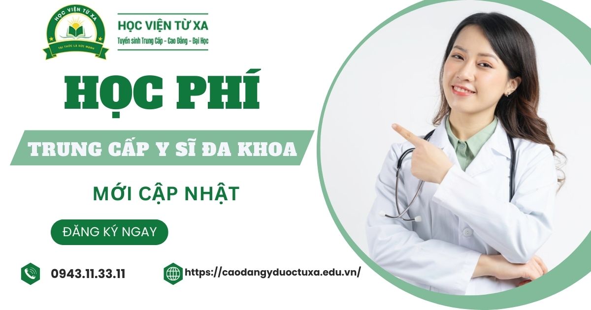 Học phí Trung cấp Y sĩ đa khoa có cao không?