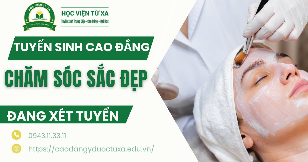 Khóa học Cao đẳng Chăm sóc sắc đẹp
