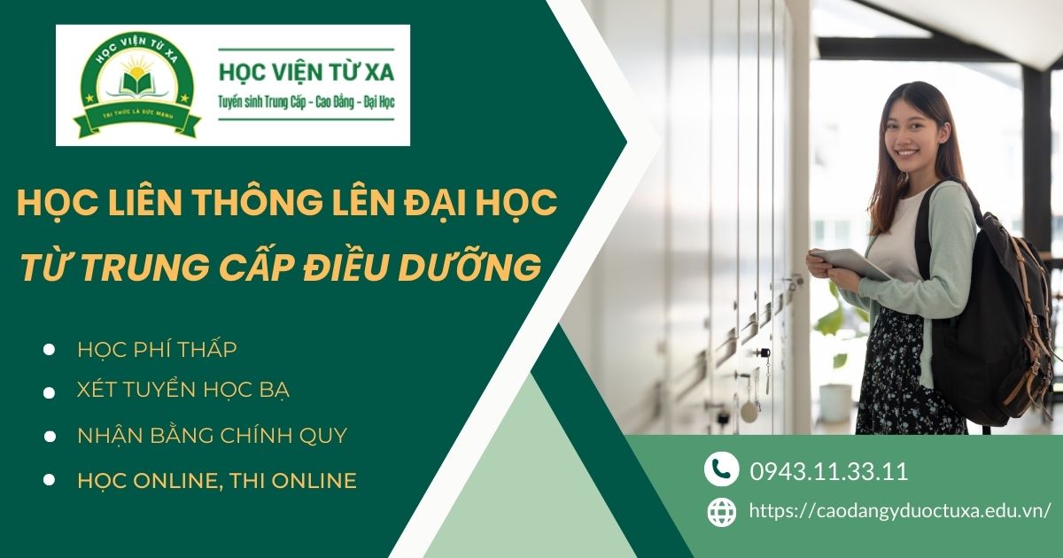 Trung cấp Điều dưỡng có được liên thông lên Đại học không?