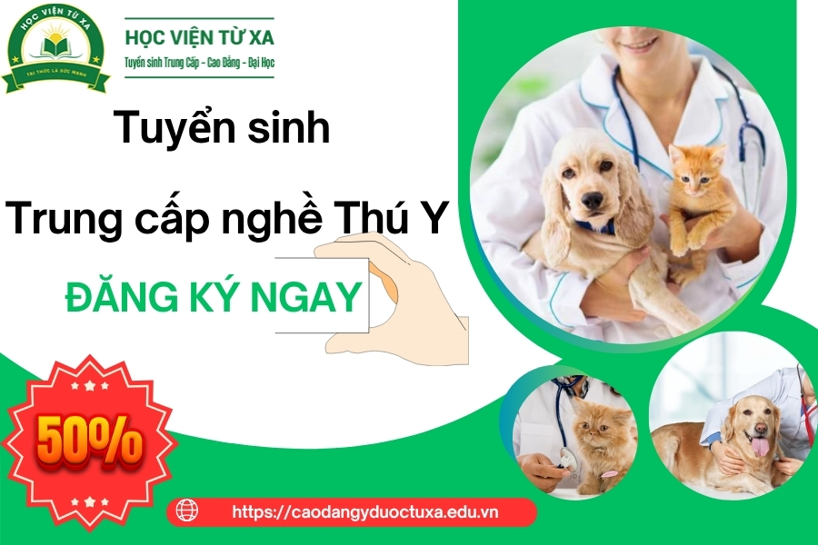 Tuyển sinh Trung cấp nghề Thú Y