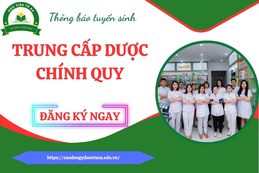 Tuyển sinh Trung cấp Dược chính quy