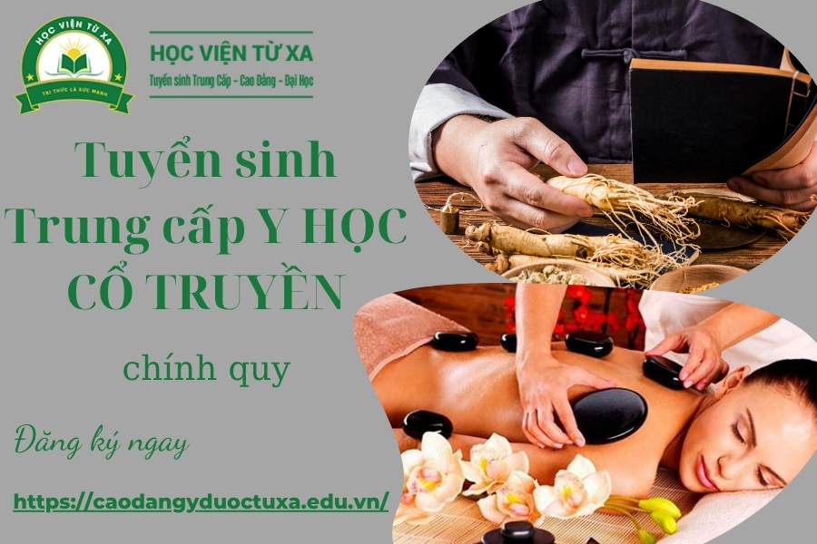 Tuyển sinh trung cấp y học cổ truyền chính quy