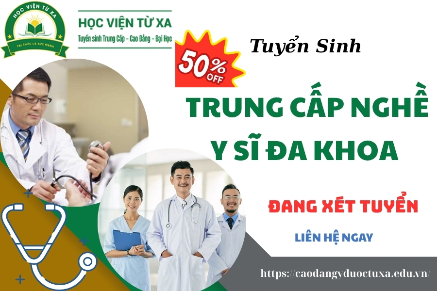 Tuyển sinh Trung cấp nghề Y sĩ đa khoa