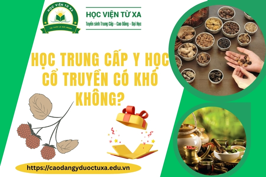 Học Trung cấp Y học cổ truyền có khó không?