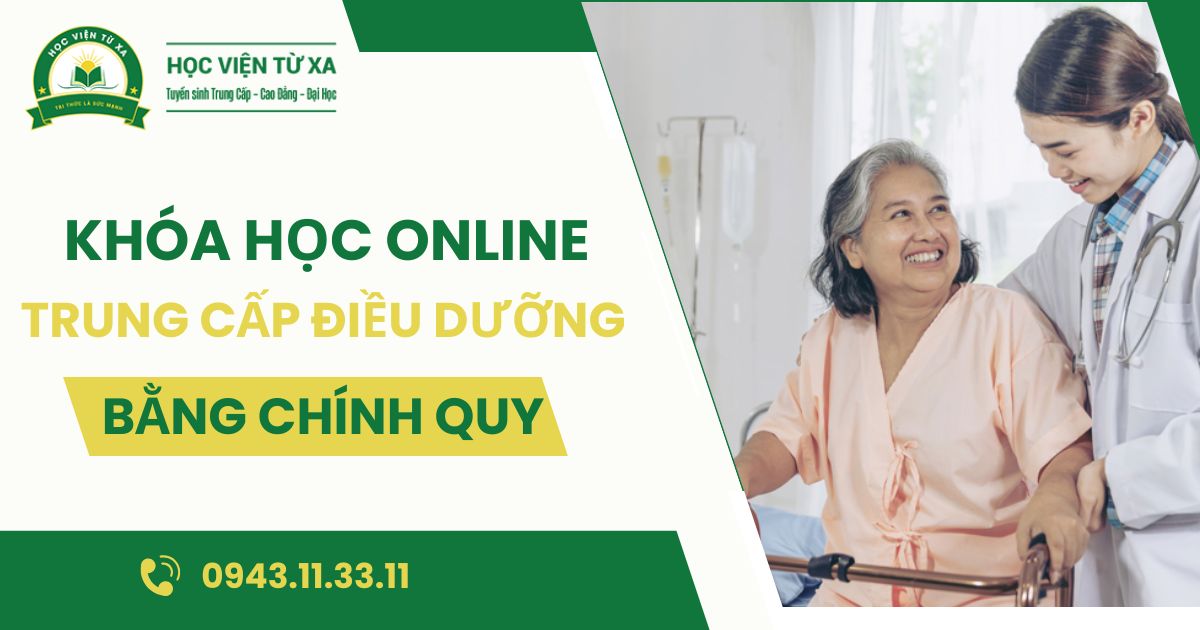 Khóa học Trung cấp Điều dưỡng online tại TPHCM