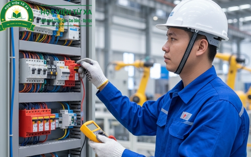 Thông tin xét tuyển học từ xa ngành Điện công nghiệp