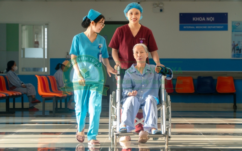 Thông tin khóa học Trung cấp Điều dưỡng từ xa tại Caodangyduoctuxa.edu.vn