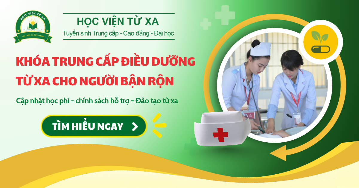 Khóa Trung cấp Điều dưỡng từ xa cho người bận rộn